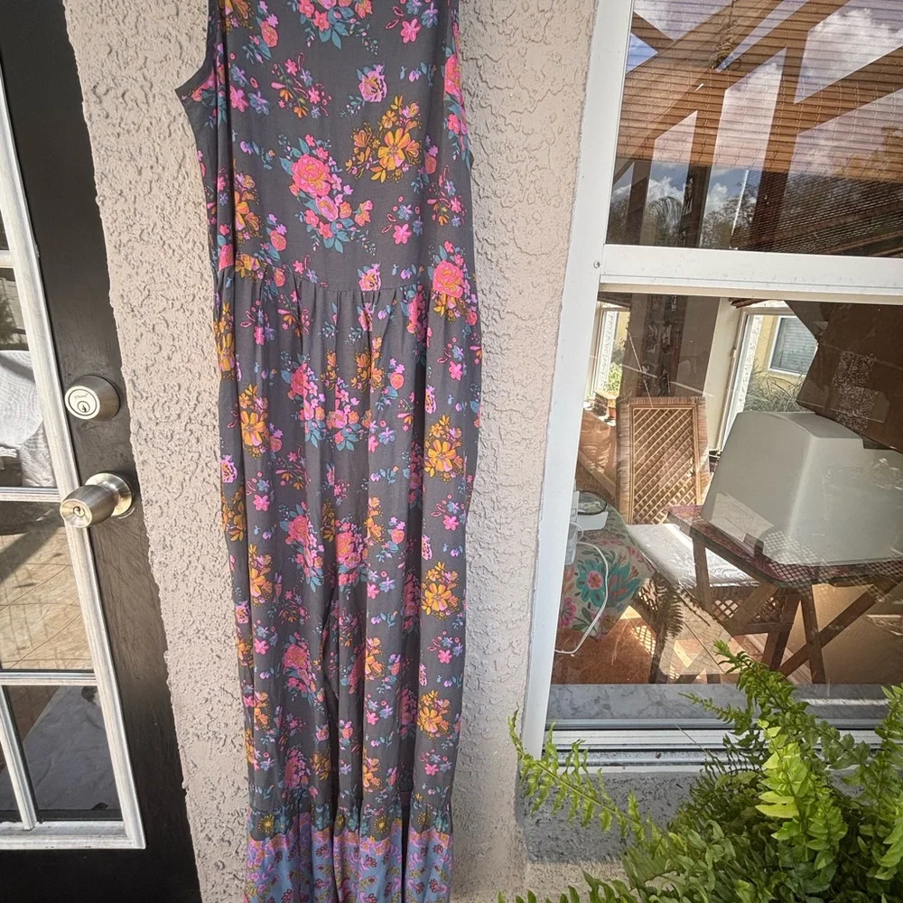 Natural Life jumpsuit 100% Rayon very good condition, XL - Picture 3 of 8